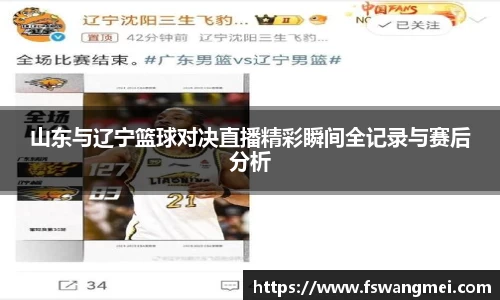 山东与辽宁篮球对决直播精彩瞬间全记录与赛后分析