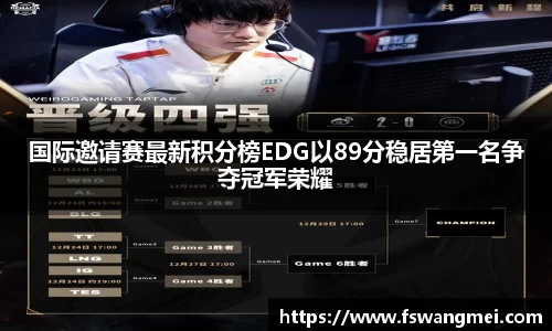 国际邀请赛最新积分榜EDG以89分稳居第一名争夺冠军荣耀