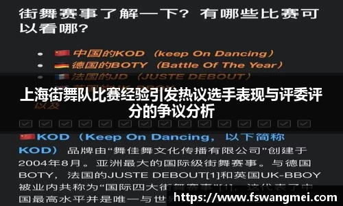 上海街舞队比赛经验引发热议选手表现与评委评分的争议分析
